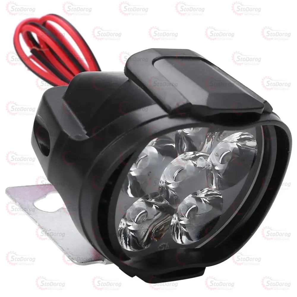 Фара-LED 12V 10W 50*55*95mm Дальнє JP020/19 6LED  - фото 3