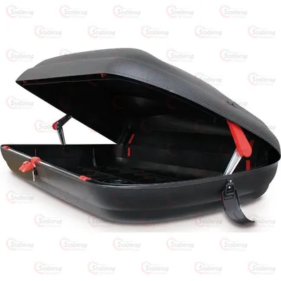 Бокс на дах 400 Літрів із двостороннім відкриттям Discovery Carbon Line BA-x2-400