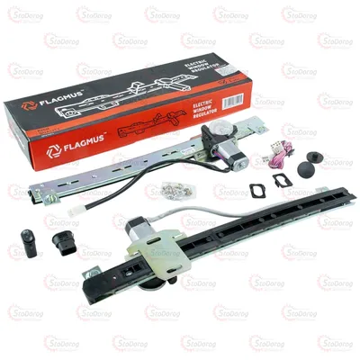 Склопідіймачі Електричні 2110 Передні Рейкові з Моторами (Flagmus)