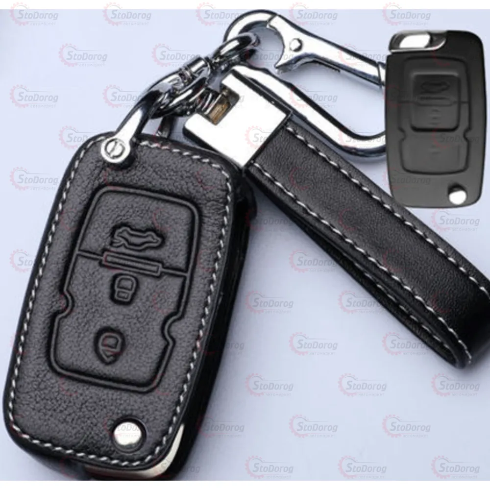 Чохол Для Ключа Geely №1-3 кнопки,викидний Emgrand X7, EC7, MK cross, GC6 