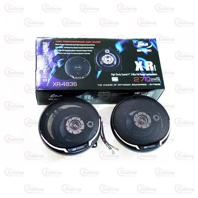 Колонки 10см BM AUDIO Boschmann XR-4836 270W 2