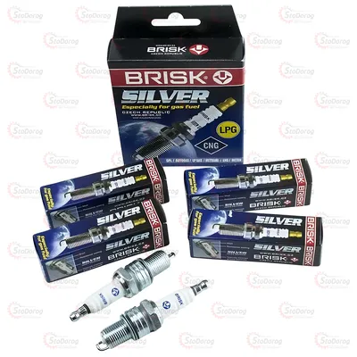 Свічки BRISK SILVER 2101-08 Орігинал Газ (LR15YS)