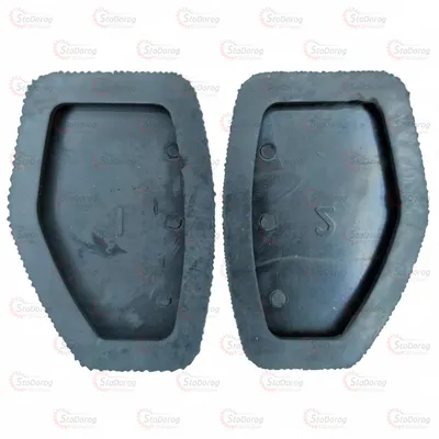 Накладка педалі Peugeot Citroen Renault Fiat (пара) (гальмо зчеплення) 2