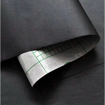 Тканина-шкіра самоклеюча чорна 140см х100см