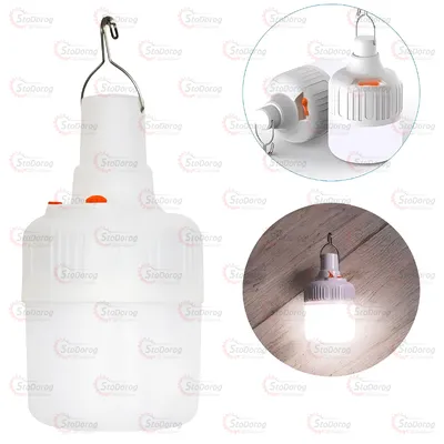 Ліхтар Кемпінг ZJ.V50 5 Режимів, Гачок, Акб, USB 5v 2