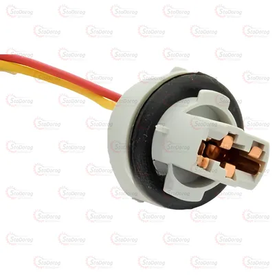 Патрон PN16 Б/Ц лампа W21W (T20) 1-контактний