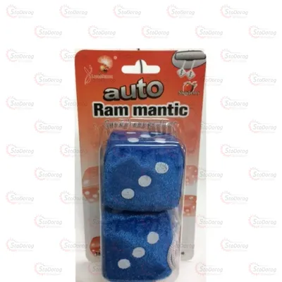 Ароматизатор Кубики Сині Персик 2шт 48034