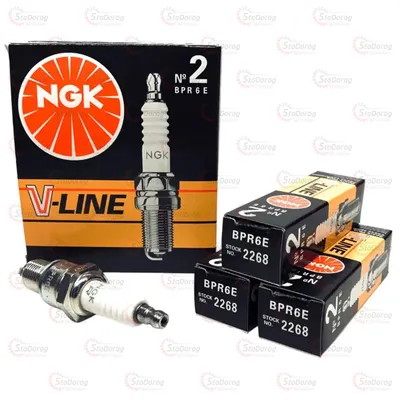 Свічки NGK №2 2108 (R) Довга Резьба Резистор BPR6E 2268