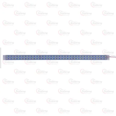 Підсвітка Призма 12V LED 2 ряди 50см - Біла - (5630) 2А 72LED 2