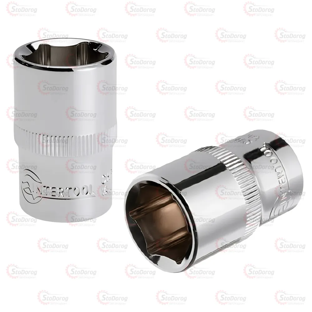 Шестигранная головка 1/2 18mm x 38mm Intertool ET-0018 