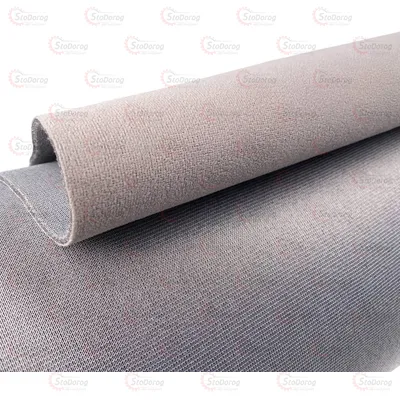 Тканина сіра для обшивки салону, потолка, дверей. 10п.см. х 1.8м