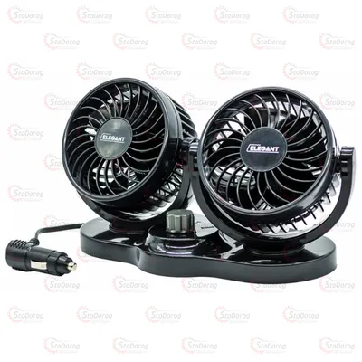 Вентилятор 12V 4x2-Дюймів Elegant 101 545 2