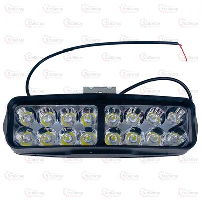 Фара LED балка 24W L23 162*50*52мм 9-85V (16 діодів)