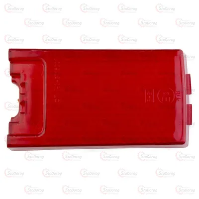 Скло ліхтаря 21011 заднє червоний