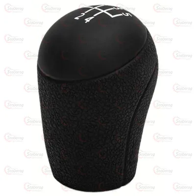 Чохол На Ручку КПП R5 (Чорний) Силікон Круглий №912