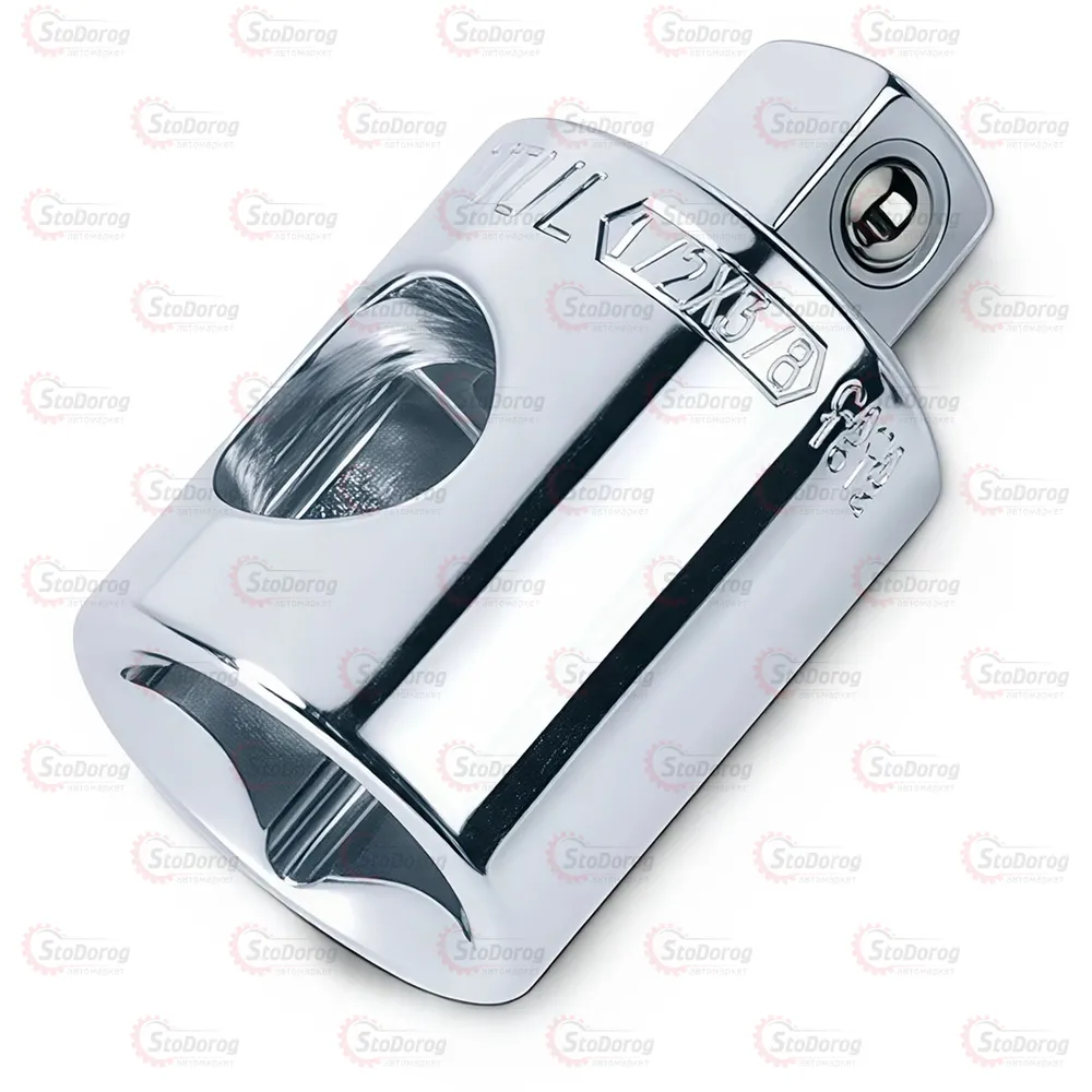 Перехідник 1/2x3/8 з отвором TOPTUL CAGA1612 