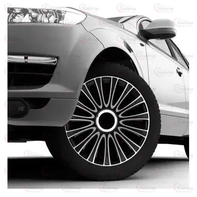 Ковпаки 13 ARGO LEMANS PRO SILVER & BLACK 6266 2