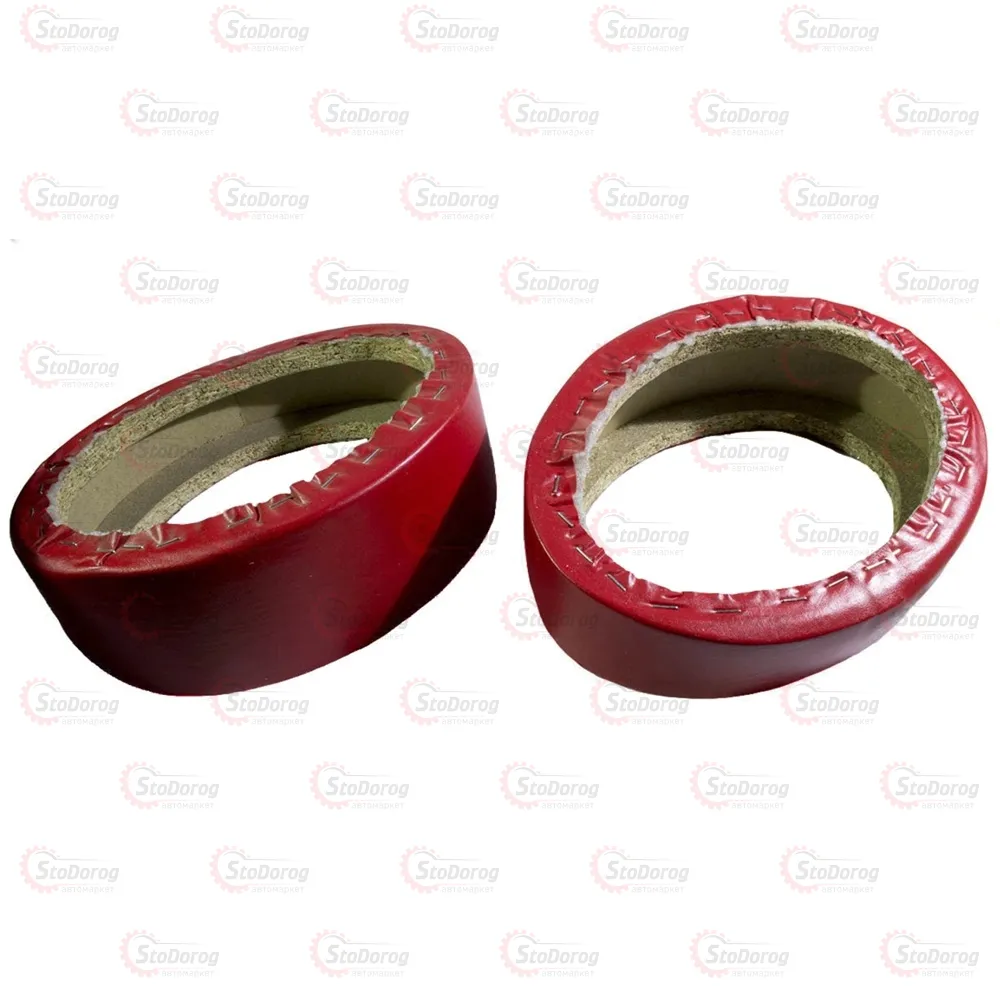 Подіум овал двошаровий червоний високі 