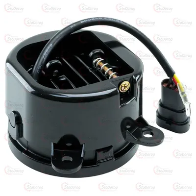 Протитуманки модельні Приора LED 12/24V 90мм Білий+Габарит HPG-106 2шт 2