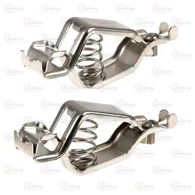 Клеми акумуляторні 25А Alca Quick Fix' 509 200 (крокодили)