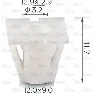 Кліпса під саморіз Hyundai Kia 2