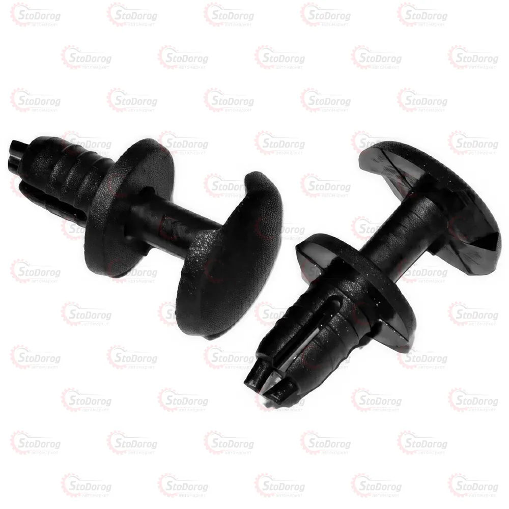 Кліпса універсальна Чорний Renault R19, R21, R25 / Fiat Tipo, Ducato / Opel / Honda / Nissan / Isuzu / Mazda / Mitsubishi Outlander / Suzuki SX4 