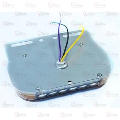 Габарит - Червоний 12/24V 140х70мм З Поворотом Підсвіткою Номера (GB040) 2