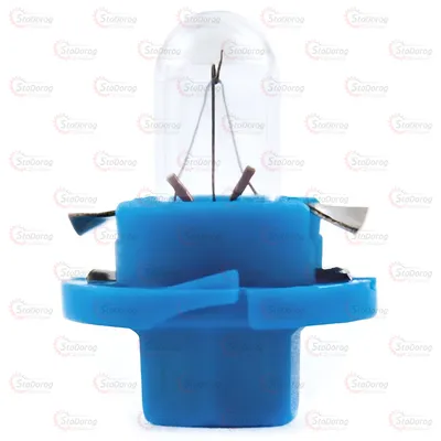 Лампа розжарювання BAX 12V 1.2W B8.4d Light Blue CP Brevia 12320C 2