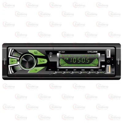Автомагнітола CYCLONE 1027 BA RGB MP-1027