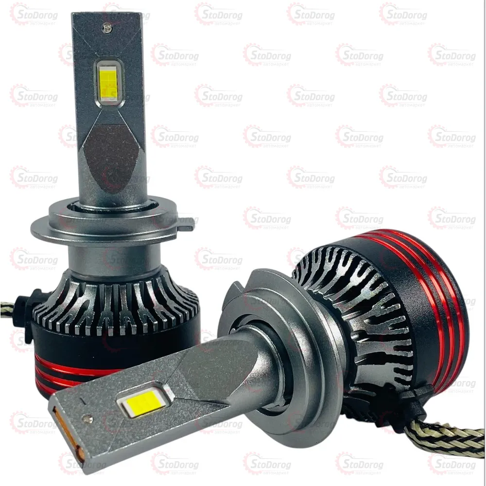 Лампа LED H7 M8 9-32V 60W 6000K Діод 7035 