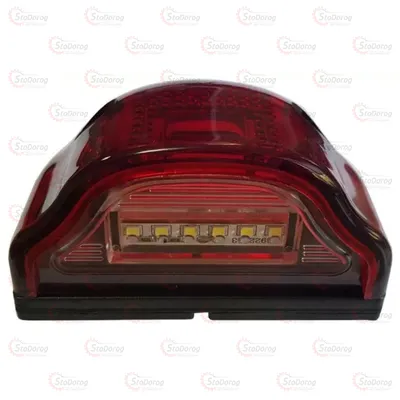 Підсвічування Номера Червоне 12/24V 3 LED EK-147 1шт Eska Design