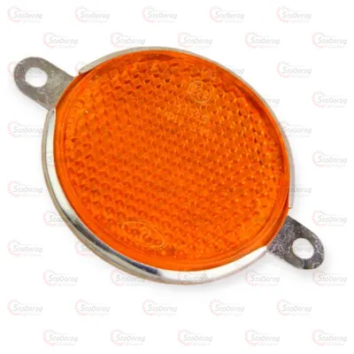 Катафот Круглий Універсальний Жовтий ФП-316