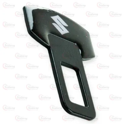 Заглушка ременя безпеки Метал/Силікон SUZUKI