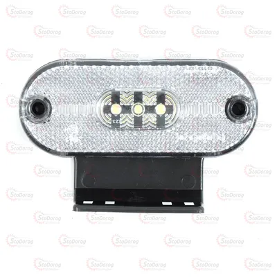 Габарит - Білий 110х40мм 12/24V Led 3 Діода FR-181 К-471