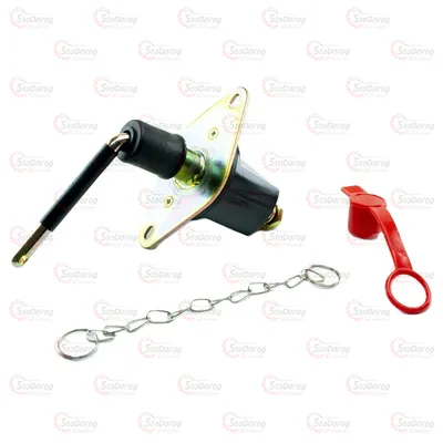 Вимикач маси з ключем ГАЗ ЗІЛ КАМАЗ (KVANT)