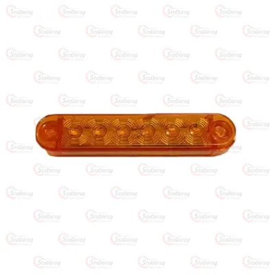 Габарит - Желтый 100х20мм 12/24V Led 6 Диодов MRT-53 К-180 52921