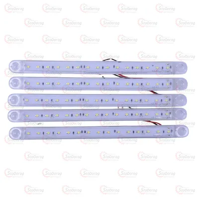 Габарит - Білий 12/24V 240х20мм 15-Led ТН-1510 308403 (GB047)