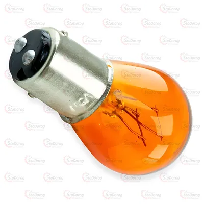Лампа розжарювання P21/5W 12v Amber 2