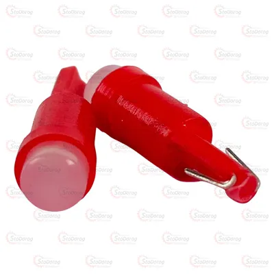 Світлодіод LED W1,2W T5 12V Насіння Червоний 2