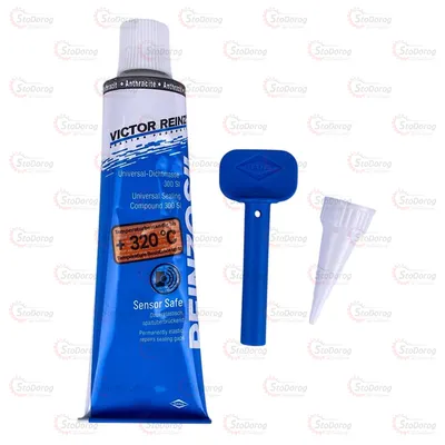 Герметик Victor Reinz 70гр силіконовий +300*C Cірий