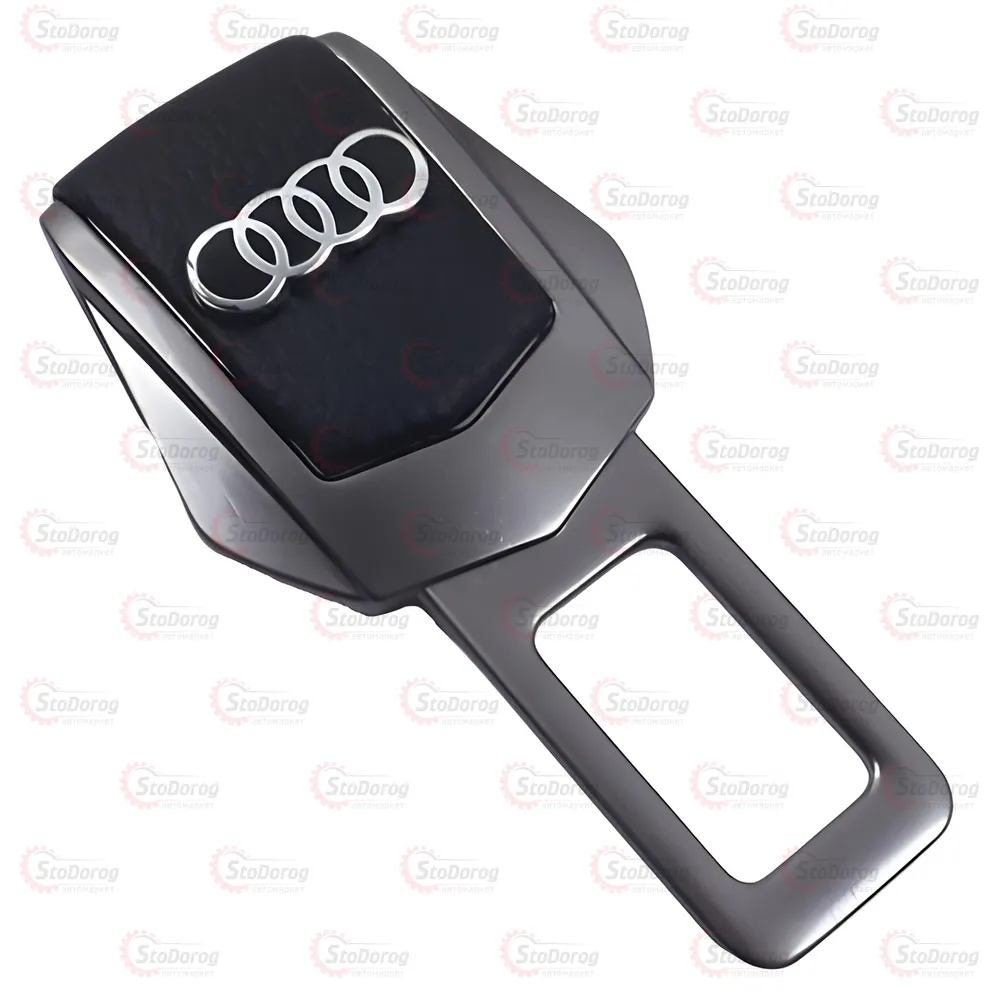Заглушка ременя безпеки Графіт/шкіра Audi 