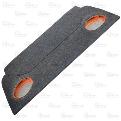 Полиця під колонки 2108-09 ворс велика на старі опори 2