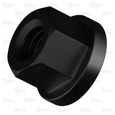 Гайка DIN 6331 М12 фланц висока 10 БП 24300