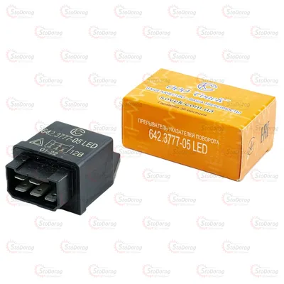 Реле 12V поворотів 5-к 2105, ГАЗ для LED