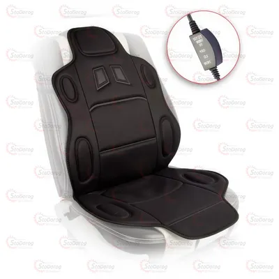 Накидка Сидінь З Підігрівом VITOL H 19002 BK 12V + Перемикач