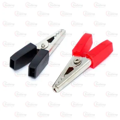 Затискачі клеми АКБ (крокодили) L=33мм 2шт