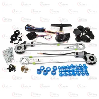 Склопідіймач Електричний Універсальний Тросиковий Convoy ZX-5