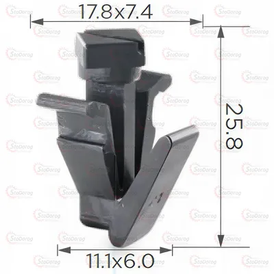 Кліпса Nissan Infiniti 768820M060 2