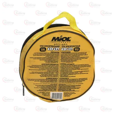 Трос Буксирувальний MIOL 5т 6м Сумка 80-710 2