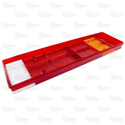 Скло ліхтаря заднього Mercedes ребристий (GERAY) 1шт 2